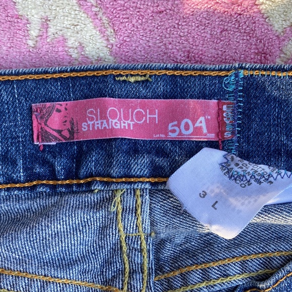 Levi’s Upcycled 504  29x 30 sz 3 - Picture 7 of 7